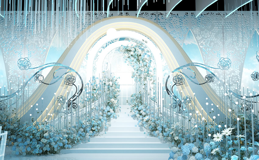 元阳釡香烙馍村水晶厅效果展示